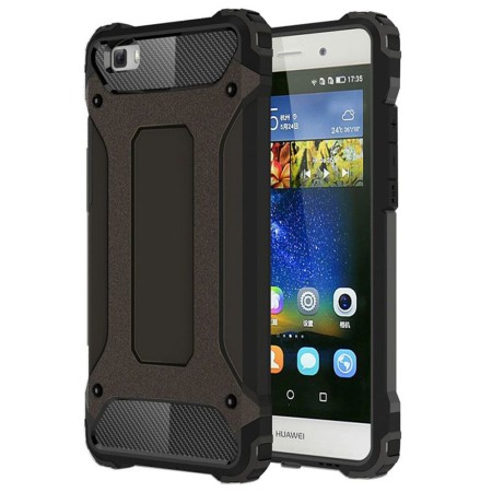 Husa pentru Huawei P8 Lite - Techsuit Hybrid Armor - Black