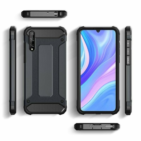 Husa pentru Huawei P Smart S / Y8p - Techsuit Hybrid Armor - Black