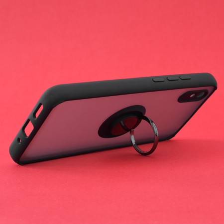 Husa pentru Xiaomi Redmi 9A / Redmi 9AT - Techsuit Glinth - Black