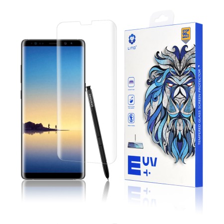 Folie pentru Samsung Galaxy Note 8 / Note 9 - Lito 3D UV Glass - Clear