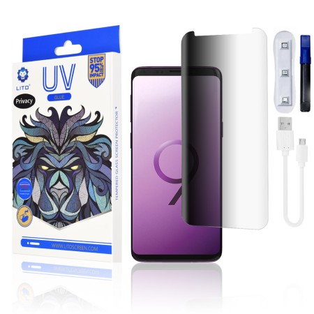 Folie pentru Samsung Galaxy S9 - Lito 3D UV Glass - Privacy