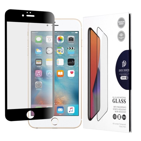 Folie pentru iPhone 6 / 6S - Dux Ducis Tempered Glass - Black