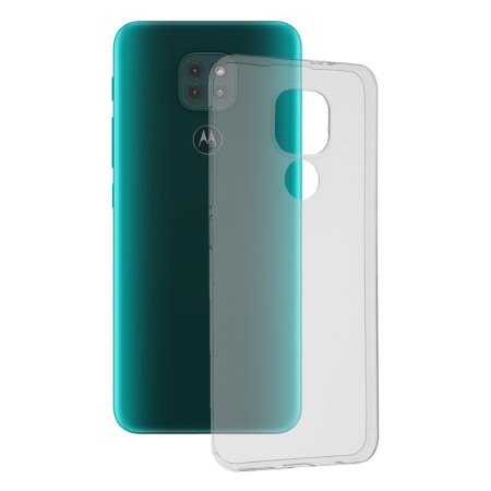 Husa pentru Motorola Moto E7 Plus / Moto G9 Play - Techsuit Clear Silicone - Transparenta