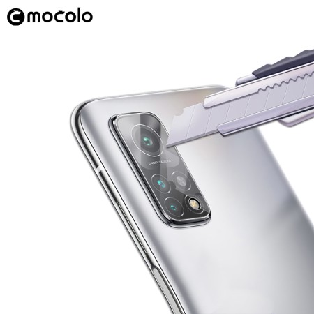 Folie Camera pentru Xiaomi Mi 10T 5G / Mi 10T Pro 5G - Mocolo Full Clear Camera Glass - Clear