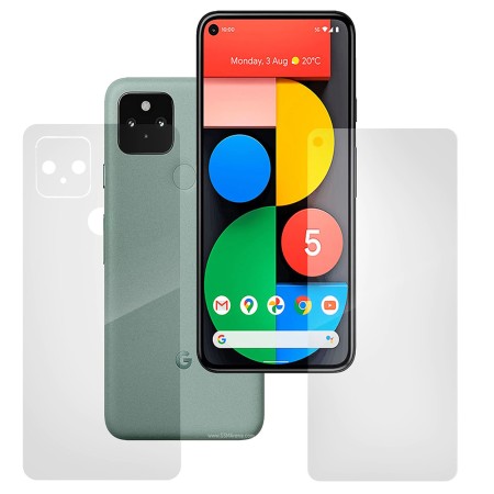 Folie pentru Google Pixel 5 - Alien Surface Screen+Edges+Back - Transparent