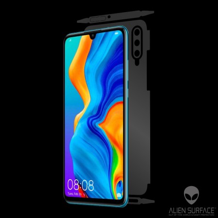 Folie pentru Huawei P30 Lite / P30 lite New Edition - Alien Surface Screen+Edges+Back - Transparent