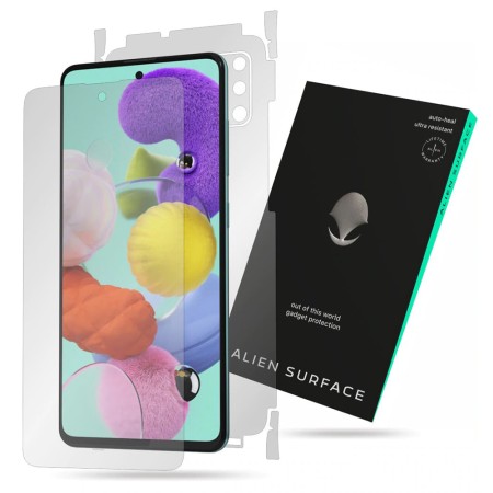 Folie pentru Samsung Galaxy A51 4G - Alien Surface Screen+Edges+Back - Transparent