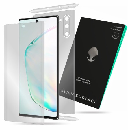 Folie pentru Samsung Galaxy Note 10 / Note 10 5G - Alien Surface Screen+Edges+Back - Transparent