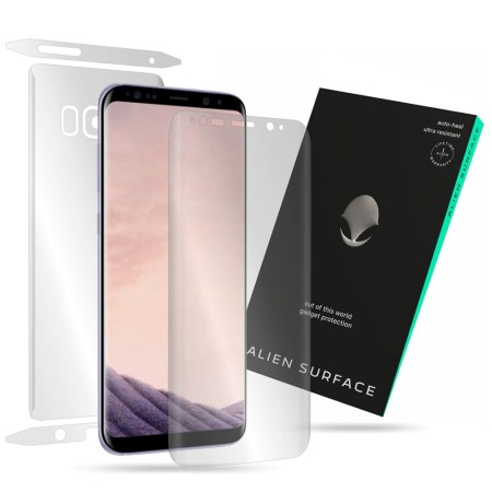 Folie pentru Samsung Galaxy S8 Plus - Alien Surface Screen+Edges+Back - Transparent