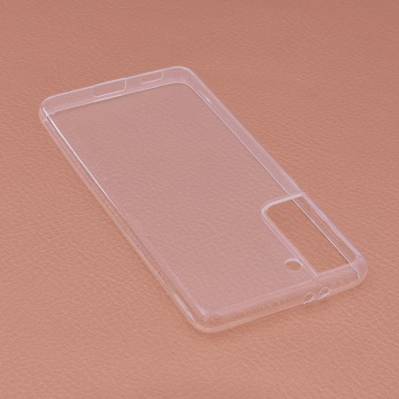 Husa pentru Samsung Galaxy S21 5G - Techsuit Clear Silicone - Transparent