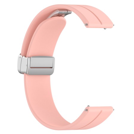 Curea pentru Samsung Galaxy Watch 4/5/Active 2, Huawei Watch GT 3 (42mm)/GT 3 Pro (43mm) - Techsuit Watchband (W011) - Pink