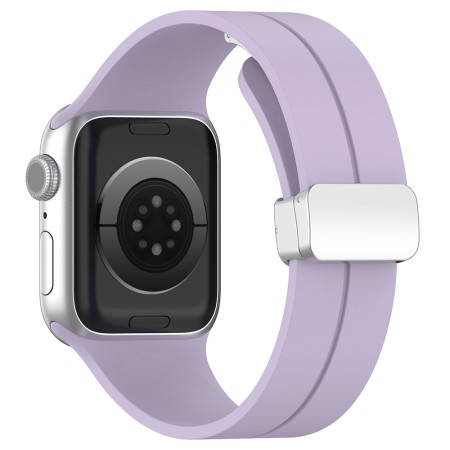 Curea pentru Apple Watch 1/2/3/4/5/6/7/8/9/10/SE/SE 2/Ultra/Ultra 2 (42/44/45/46/49mm) - Techsuit Watchband (W011) - Purple