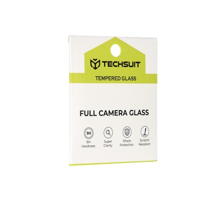 Folie Camera pentru Realme 11 Pro / 11 Pro+ - Techsuit Full Camera Glass - Black