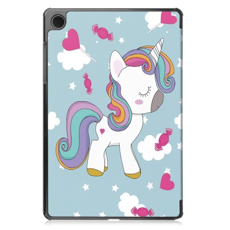 Husa pentru Samsung Galaxy Tab A9 Plus - Techsuit FoldPro - Unicorn