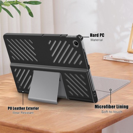 Husa pentru Lenovo Tab Plus - Techsuit FoldPro - Black