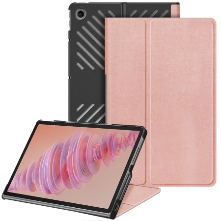 Husa pentru Lenovo Tab Plus - Techsuit FoldPro - Rose Gold