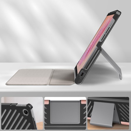 Husa pentru Lenovo Tab Plus - Techsuit FoldPro - Rose Gold