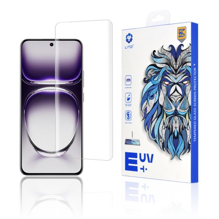 Folie pentru Oppo Reno12 / Reno12 Pro - Lito 3D UV Glass - Clear