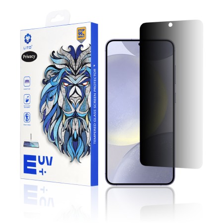 Folie pentru Samsung Galaxy S24 Plus - Lito 3D UV Glass - Privacy