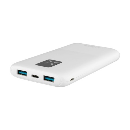 Acumulator Extern 2x USB, Type-C, 20W, 10000mAh - Fixed Zen 10 (FIXZEN-10-WH) - White