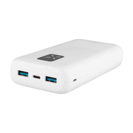 Acumulator Extern 2x USB, Type-C, 20W, 20000mAh - Fixed Zen 20 (FIXZEN-20-WH) - White