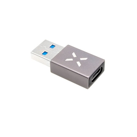 Adaptor USB 3.0 la Type-C, 5Gbps, 2.4A, aluminiu - Fixed (FIXA-CU-GR) - Grey