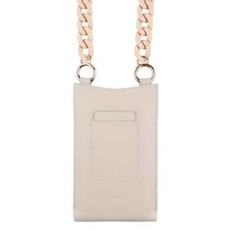 Husa pentru telefon 7" - Fixed Universal Shoulder Bag Venezia Leather (FIXVEN-CR) - Cream