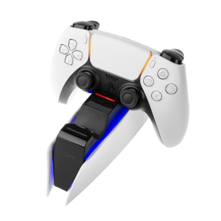 Statie pentru DualSense Controllers PS5, USB-C - Fixed (FIXPS5-DCC-BW) - Black