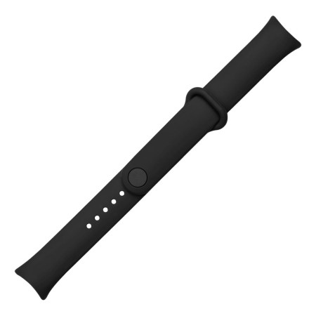 Curea pentru Xiaomi Mi Band 8 / 8 NFC / 9 / 9 NFC - Fixed Silicone Strap - Black