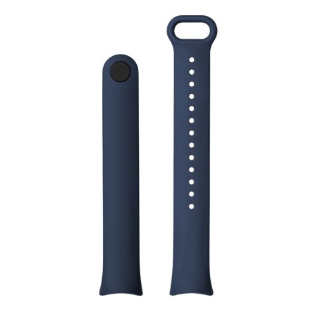 Curea pentru Xiaomi Mi Band 8 / 8 NFC / 9 / 9 NFC - Fixed Silicone Strap - Blue