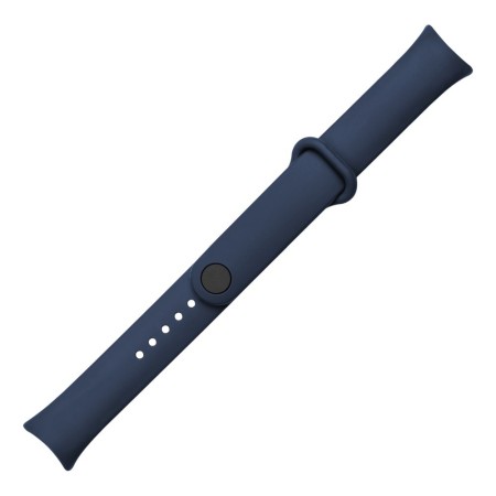 Curea pentru Xiaomi Mi Band 8 / 8 NFC / 9 / 9 NFC - Fixed Silicone Strap - Blue