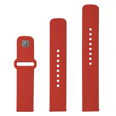 Curea pentru Huawei Watch GT 2 (46mm)/GT 2 Pro/GT 3 Pro (46mm)/Ultimate, Xiaomi Watch S1 - Fixed Sporty Strap Set - Red