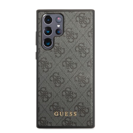 Husa pentru Samsung Galaxy S22 Ultra 5G - Guess Hardcase 4G (GUHCS22LG4GFGR) - Grey