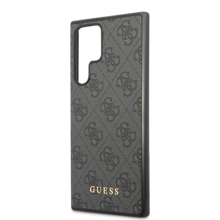 Husa pentru Samsung Galaxy S22 Ultra 5G - Guess Hardcase 4G (GUHCS22LG4GFGR) - Grey