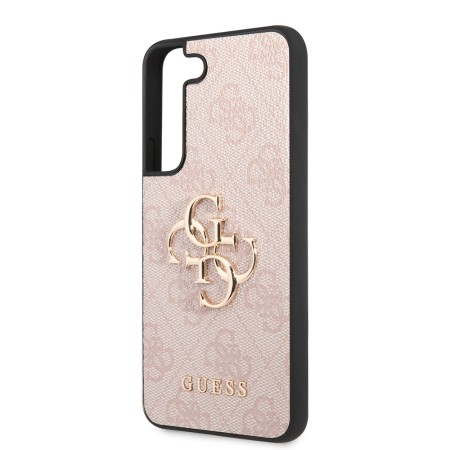 Husa pentru Samsung Galaxy S23 - Guess Hardcase 4G Big Metal Logo (GUHCS23S4GMGPI) - Pink