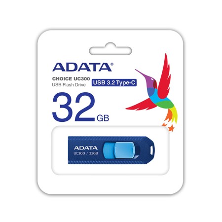 Stick de Memorie 32GB, USB 3.2 - Adata (ACHO-UC300-32G-RNB) - Blue