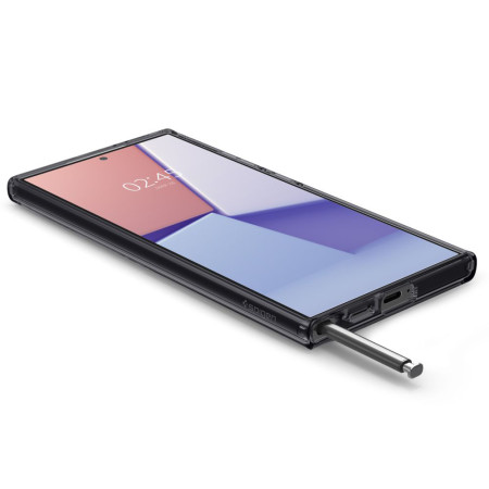 Husa pentru Samsung Galaxy S24 Ultra Spigen Ultra Hybrid OneTap MagSafe Zero One, Matte Black