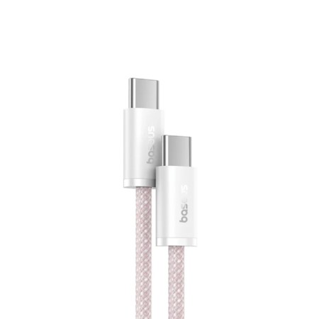 Cablu Type-C la Type-C, Fast Charging 100W, 480Mbps, 1m - Baseus Dynamic 3 Series (P10367000411-00) - Pink