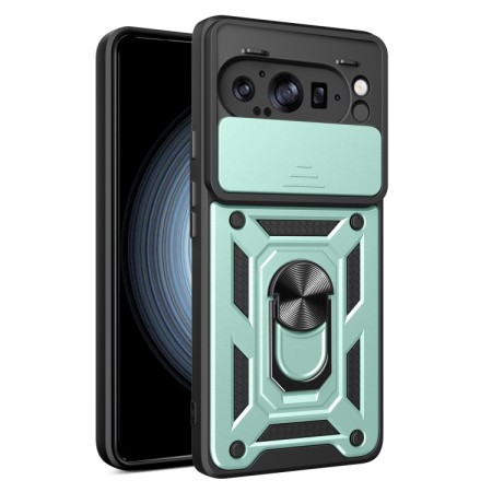 Husa pentru Google Pixel 9 Pro X - Privacy CamShield - Green