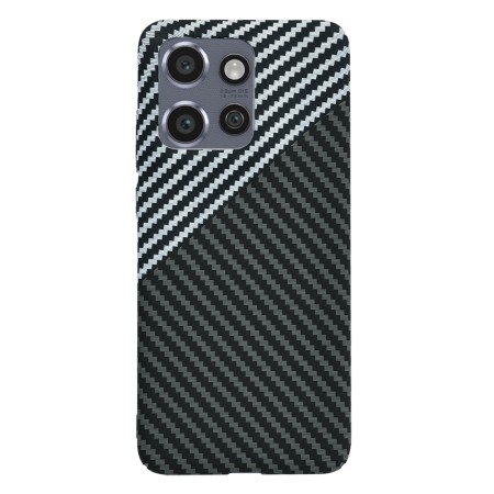 Husa pentru Motorola Edge 50 Neo / Motorola ThinkPhone 25 - CarbonFiber Slim - Stealth Gray