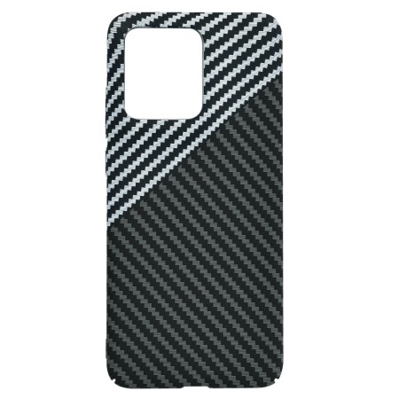 Husa pentru Motorola Edge 50 Neo / Motorola ThinkPhone 25 - CarbonFiber Slim - Stealth Gray