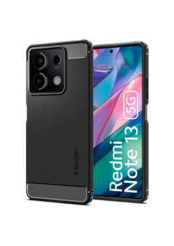 Husa pentru Xiaomi Redmi Note 13 5G Spigen Rugged Armor, Black