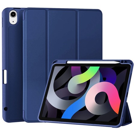 Husa pentru Samsung Galaxy Tab S9 Ultra - Techsuit Flex Trifold - Dark Blue