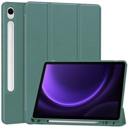 Husa pentru Samsung Galaxy Tab S9 Ultra - Techsuit Flex Trifold - Green