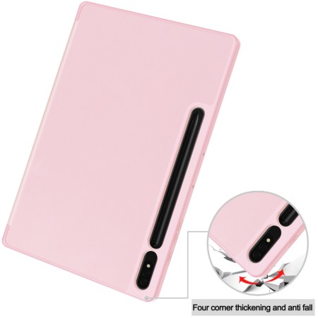 Husa pentru Samsung Galaxy Tab S8 - Techsuit Flex Trifold - Pink