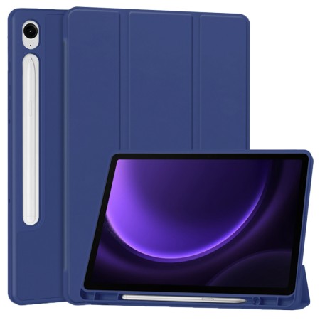 Husa pentru Samsung Galaxy Tab S9 FE - Techsuit Flex Trifold - Dark Blue