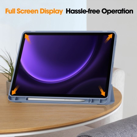 Husa pentru Samsung Galaxy Tab S9 FE - Techsuit Flex Trifold - Purple