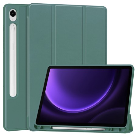 Husa pentru Samsung Galaxy Tab S9 FE - Techsuit Flex Trifold - Green