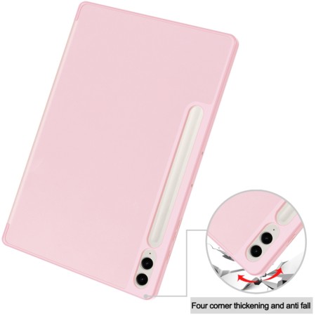 Husa pentru Samsung Galaxy Tab S9 FE Plus - Techsuit Flex Trifold - Pink