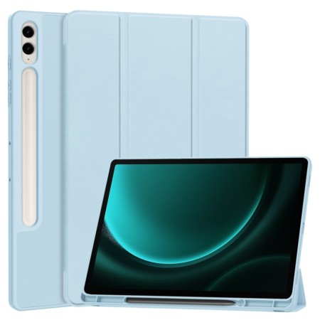 Husa pentru Samsung Galaxy Tab S9 FE Plus - Techsuit Flex Trifold - Sky Blue